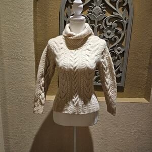 Perry Ellis 100% Wool Sweater Size XS Classic Winter Ski Cabincore Cozycore Knit